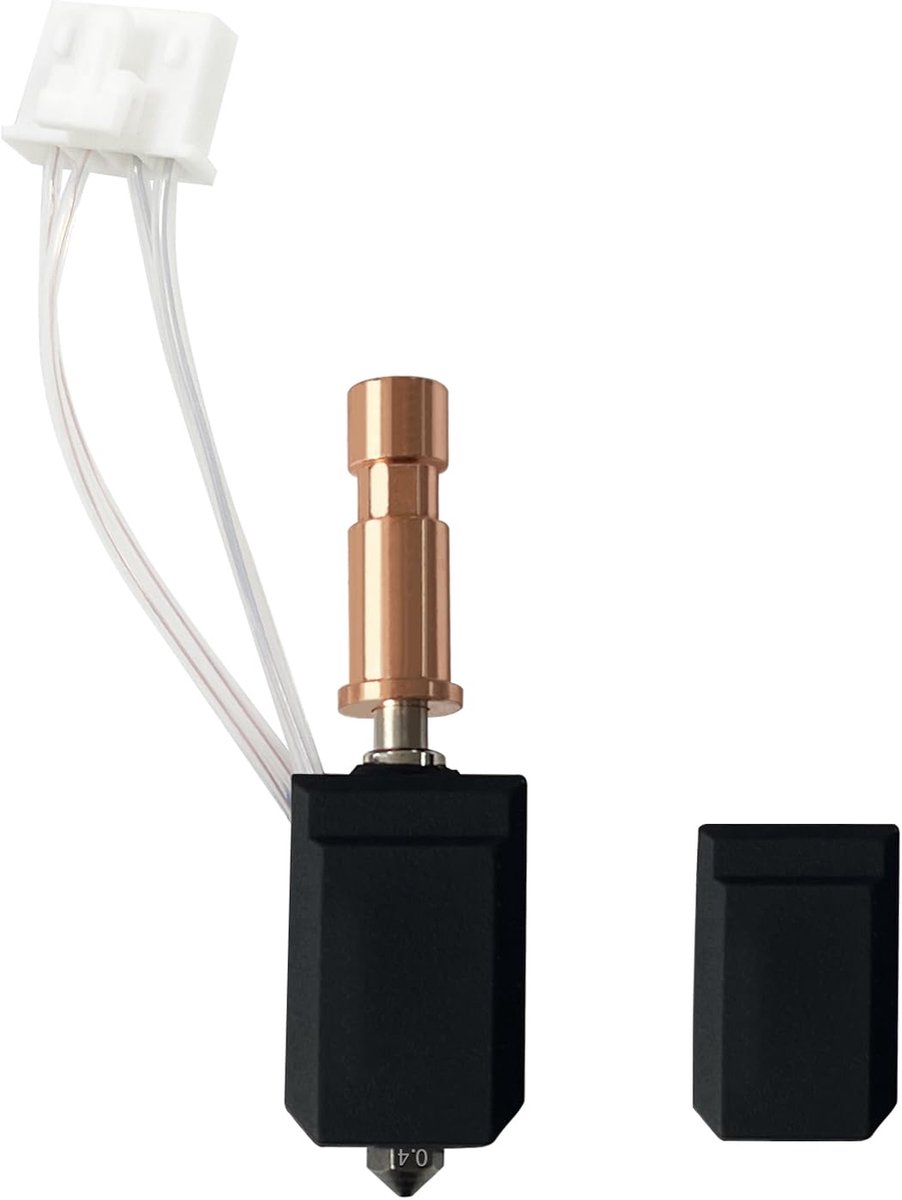 SnelShoppen - Upgrade Kobra S1 Keramische Hotend Kobra S1 Hot End Printkop met 2 Stuks Silicone Huls voor Anycubic 3D Printer - Verbeterde Verwarming,