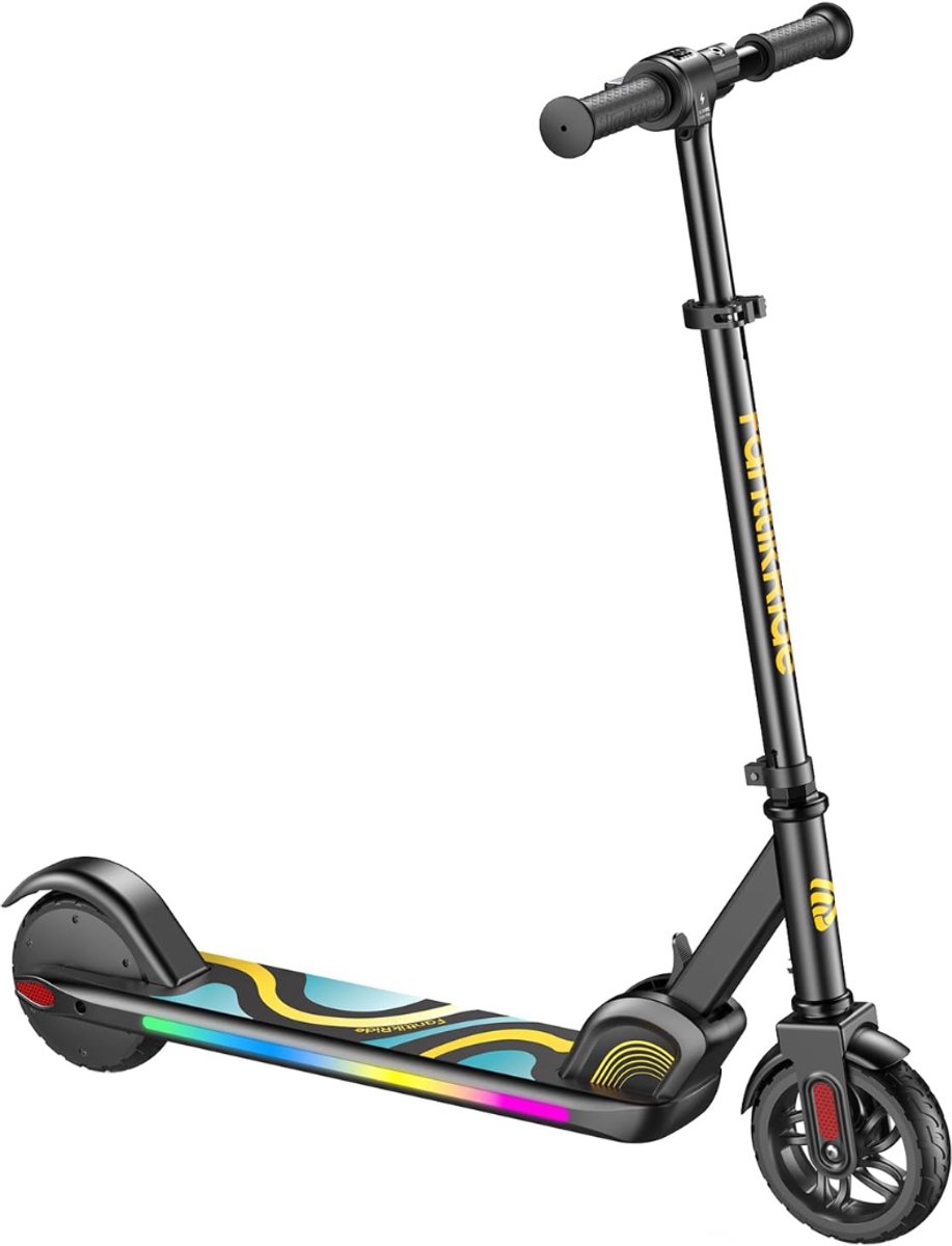 JCP® Elektrische Step Kinderen - Elektrische Step - Kinderstep Inklapbaar - Zwart -75cm x 25cm x 16cm