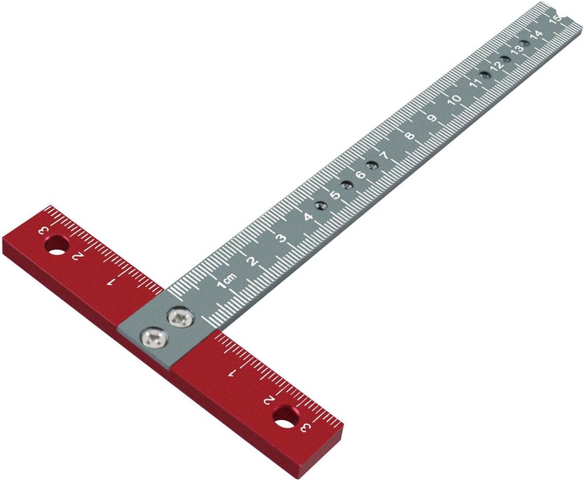SnelShoppen - CNC Aluminium Legaal Gereedschap voor Tekenwerk, Houtbewerking, Lichtgewicht en Laptop Voor Modellen of Architecten