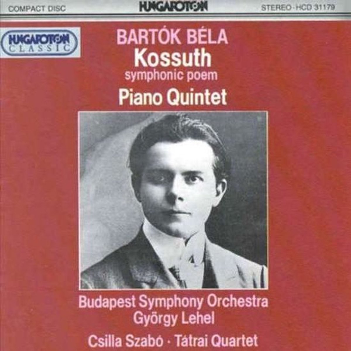 Bartok - Kossuth / Piano Quintet
