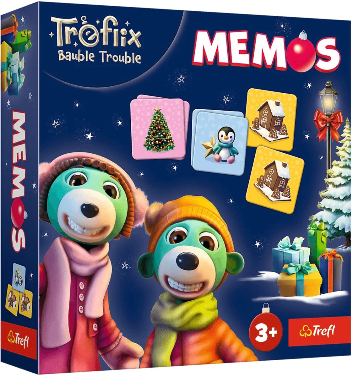 Spel - Memo's Treflix Bauble Trouble Trefl 02734