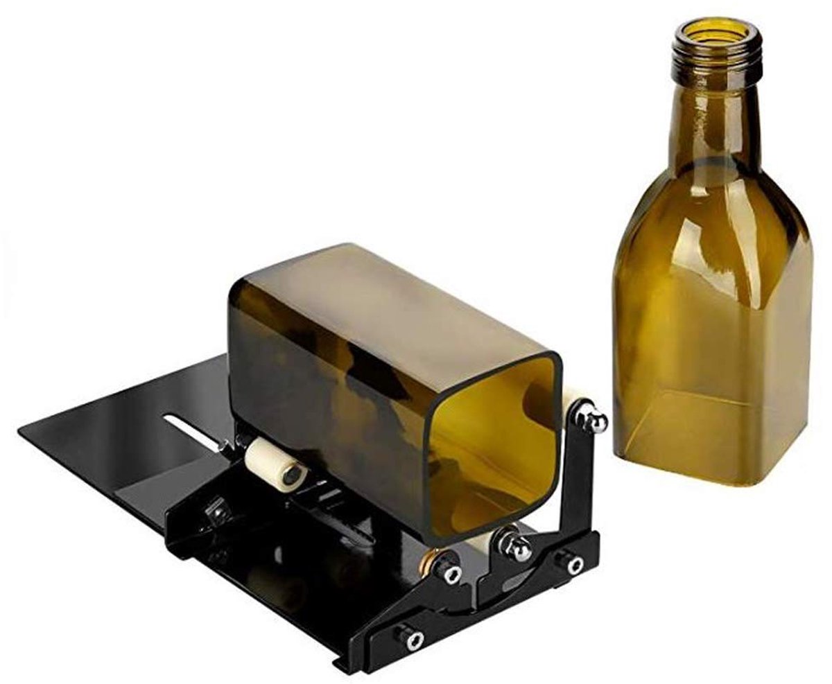 SnelShoppen - Bottle Cutting Tool Set - Glazen Fles Snijder voor DIY Projecten - Biconisch - Verstelbaar 0.8 tot 2.7 inch - Roestvrij Staal - Creatief