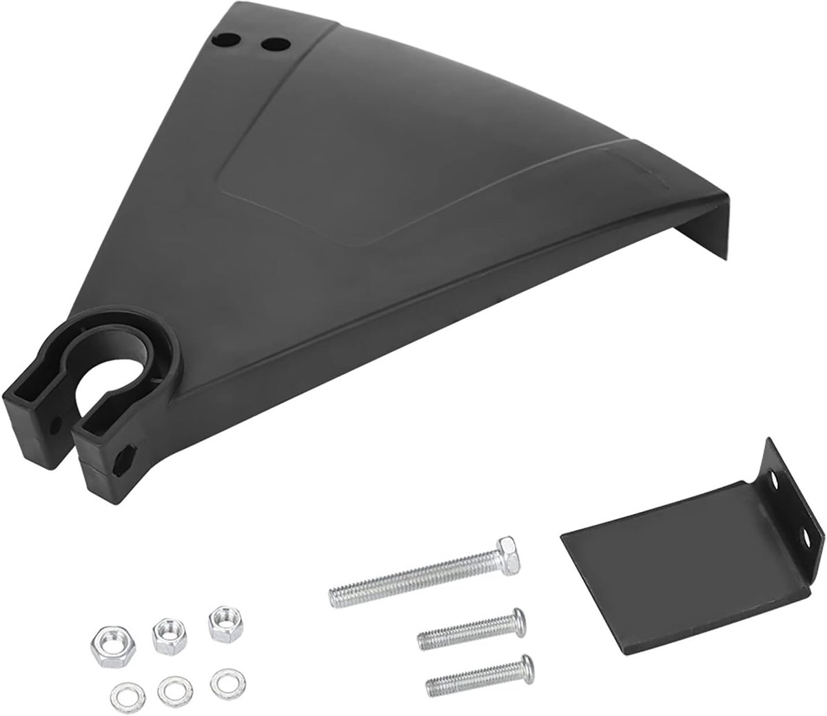 SnelShoppen - Brush Cutter Guard, Vervangende Beschermkap voor Bosmaaier met 1 inch, 25mm, 25.4mm, Zwart, Duurzaam Plastic, Ideaal voor Tuinonderhoud