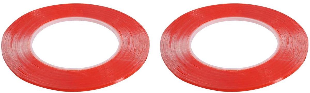 SnelShoppen - 2 mm/3 mm x 30 m Reparatietape voor LCD Scherm, Dubbelzijdige Plakband voor Mobiele Telefoon, Tablet en Laptop, Ideaal voor Scherm- en C