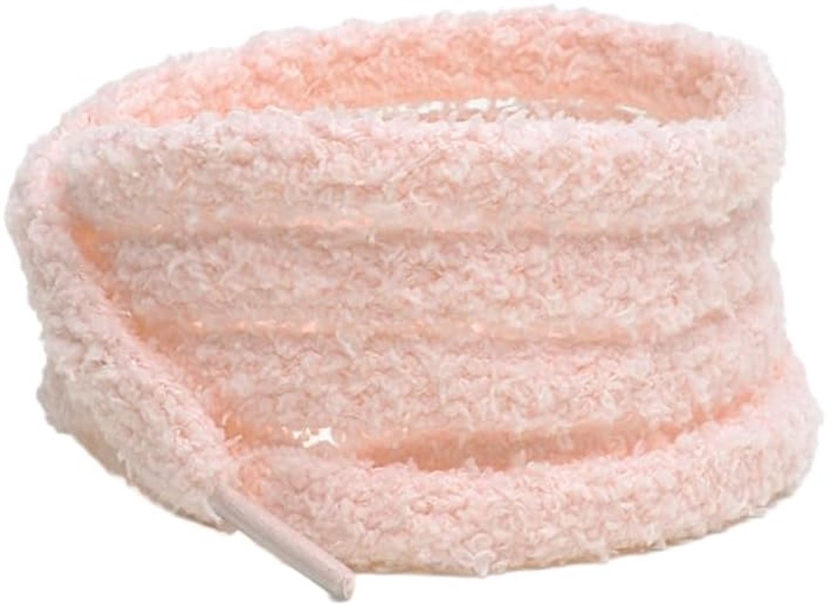 SnelShoppen - 2 Paar 8 mm Pluche Veters, Vervangveters, Brede Veters, Scheurvaste Schoenveters, voor Sportschoenen, Tarpaulin Schoenen, Basketbalschoe
