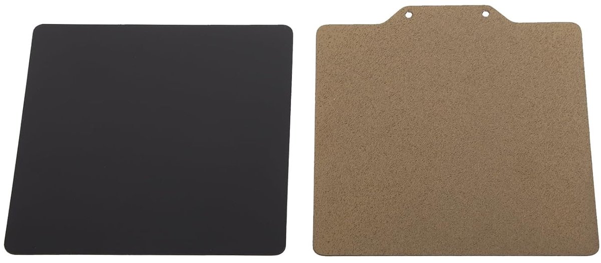 Constructieplaat 120 x 120 mm - Dubbelzijdig PEI poedergecoat - Flexibel en elastisch - Voor 3D-printers - ShopVlot
