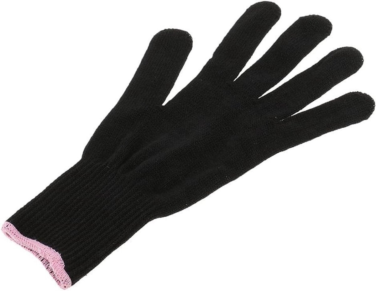 SnelShoppen - Hittebestendige Handschoenen voor Haarstyling, Krullen en Steken, Thermostabiele Siliconen Noppen, Katoenen Binnenlaag, Bescherming tege