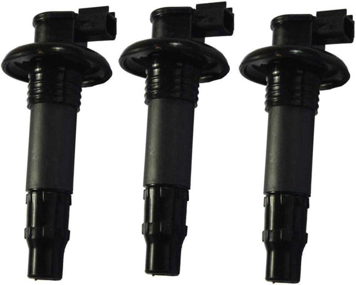 SnelShoppen - 3 Stuks Ontsteking Coils 420664020 296000307 Kit Voor Motorfiets Scooter GTX RXT RXP GTS WAKE 4-TEC-4TEC - Eenvoudig Te Installeren