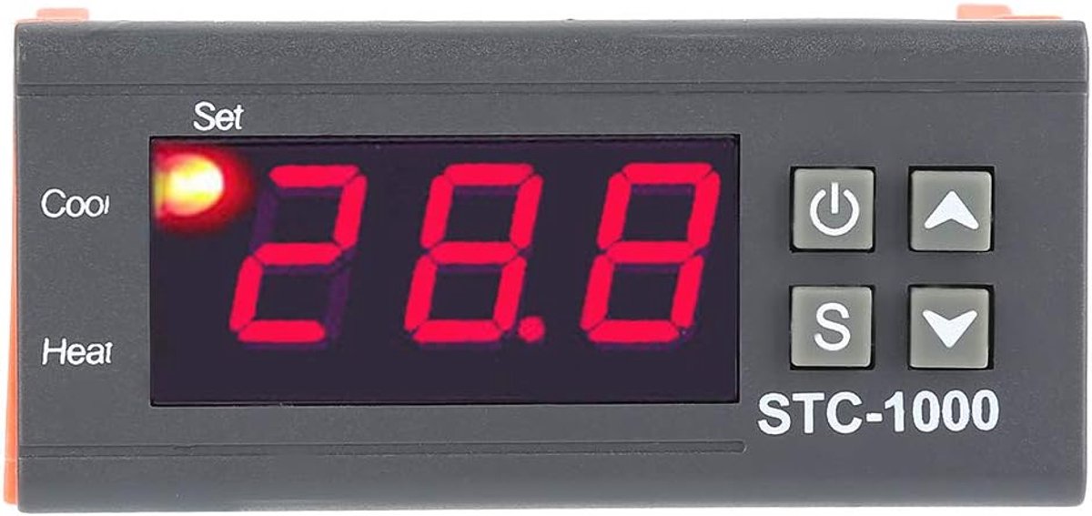 SnelShoppen - Temperature Controller -1000 Digitale Thermostaat Controller met LCD Display 110-220V, -50?~99? / -58~210? voor Koelen en Verwarmen, Vei
