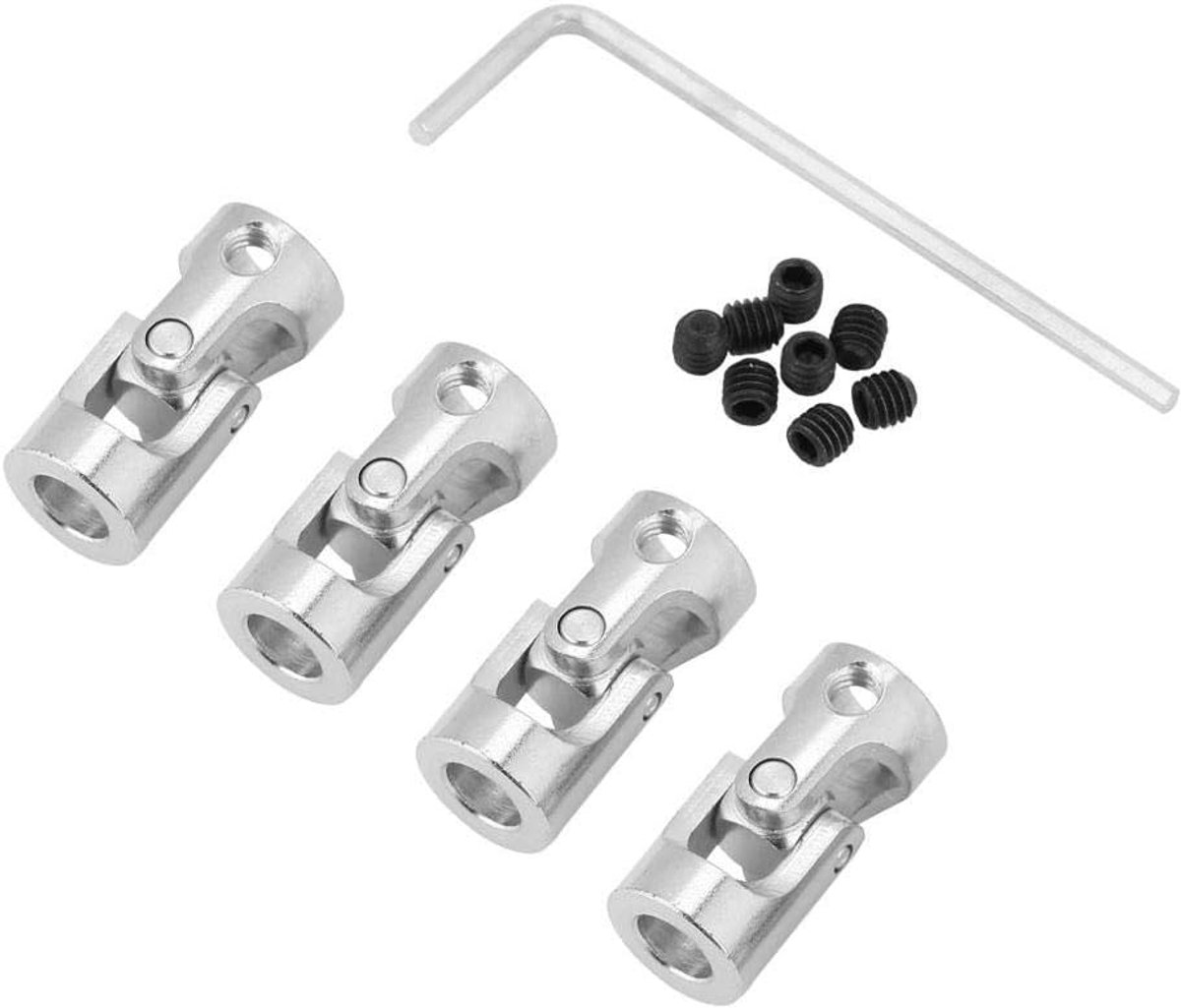 SnelShoppen - 4 Stuks Motorconnectoren voor Koppeling As Universeel voor Modellen - Lengte 23 mm 6 * 6 mm - Duurzaam en Hoogwaardige Koppeling voor Dr