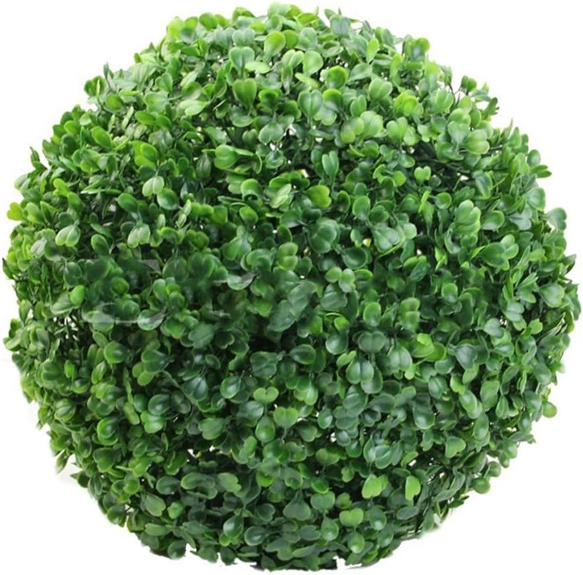SnelShoppen - Kunststof Buxus Bollen 10 cm / 15 cm / 20 cm / 25 cm / 30 cm Ø | Weerbestendige Buxusbol voor Binnen en Buiten | Natuurlijke Kleuren en