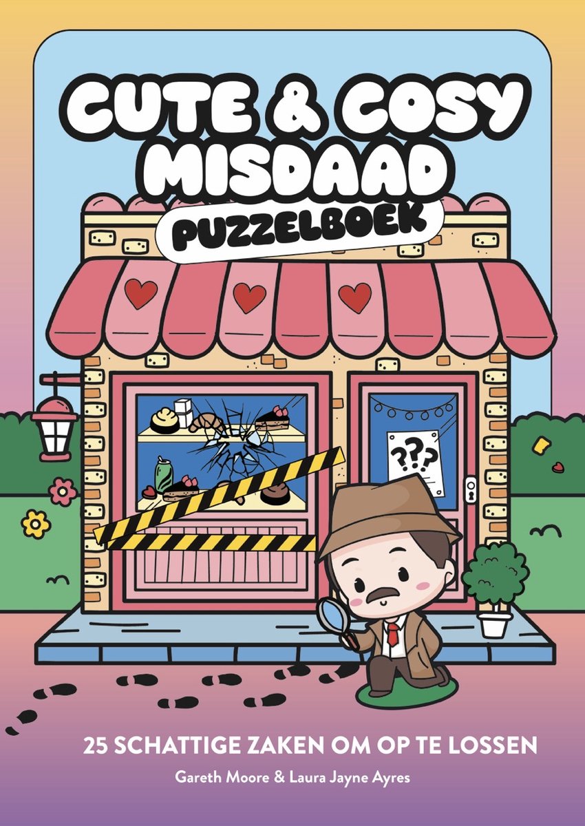 Cute & Cosy Misdaadpuzzelboek
