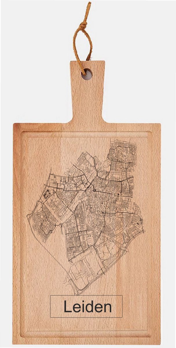 StadsPlanken Leiden Serveerplank Borrelplank Tapasplank