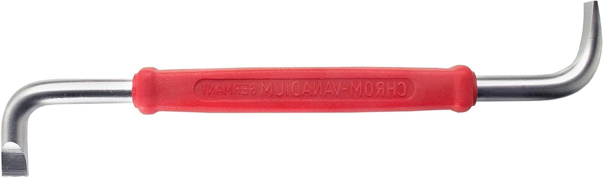 Hoekschroevendraaier - Haakse Schroevendraaier - Moeilijke Hoeken Bereiken - Zeskant Kop - 1 x 55 x 125 mm - Multicolor