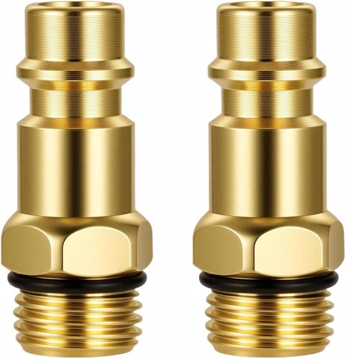Luchtdrukconnectoren voor compressoren - 1/4 inch koppelingen, stekkers en adapters voor luchtgereedschap