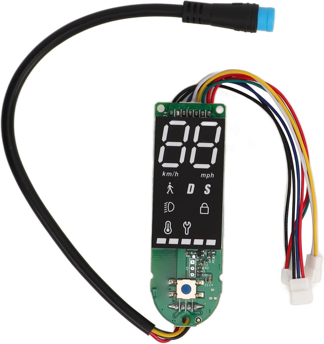 SnelShoppen - Elektrische Scooterschakeling PCB Dashboard Bluetooth met Helder Display voor Pro2 - Upgrade je Scooter met Transparant Gegevensdisplay