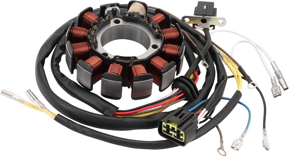 SnelShoppen - 12 Coil Magneet Stator Vervangingsonderdeel voor Polaris Ranger 500 6x6, 2003 Series 10 2x4, 4x4, 6x6, 2004 Series 11 UTV - OEM 3087168,