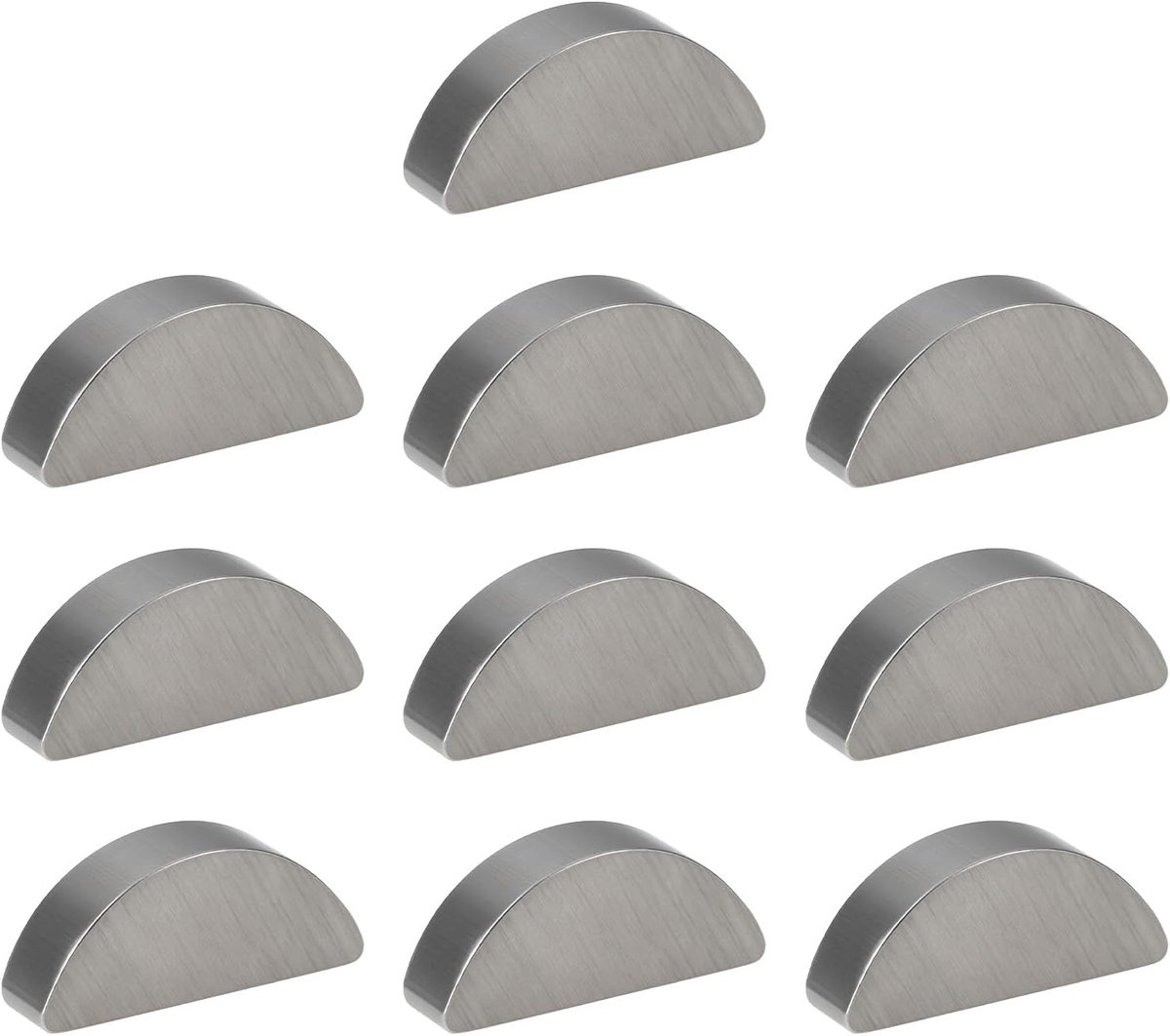 SnelShoppen - 10x Woodruff Sleutel Veerwig 5x9x22mm voor Motorfiets, Grasmaaier, Tuinmachines, Hoogwaardige Kwaliteit