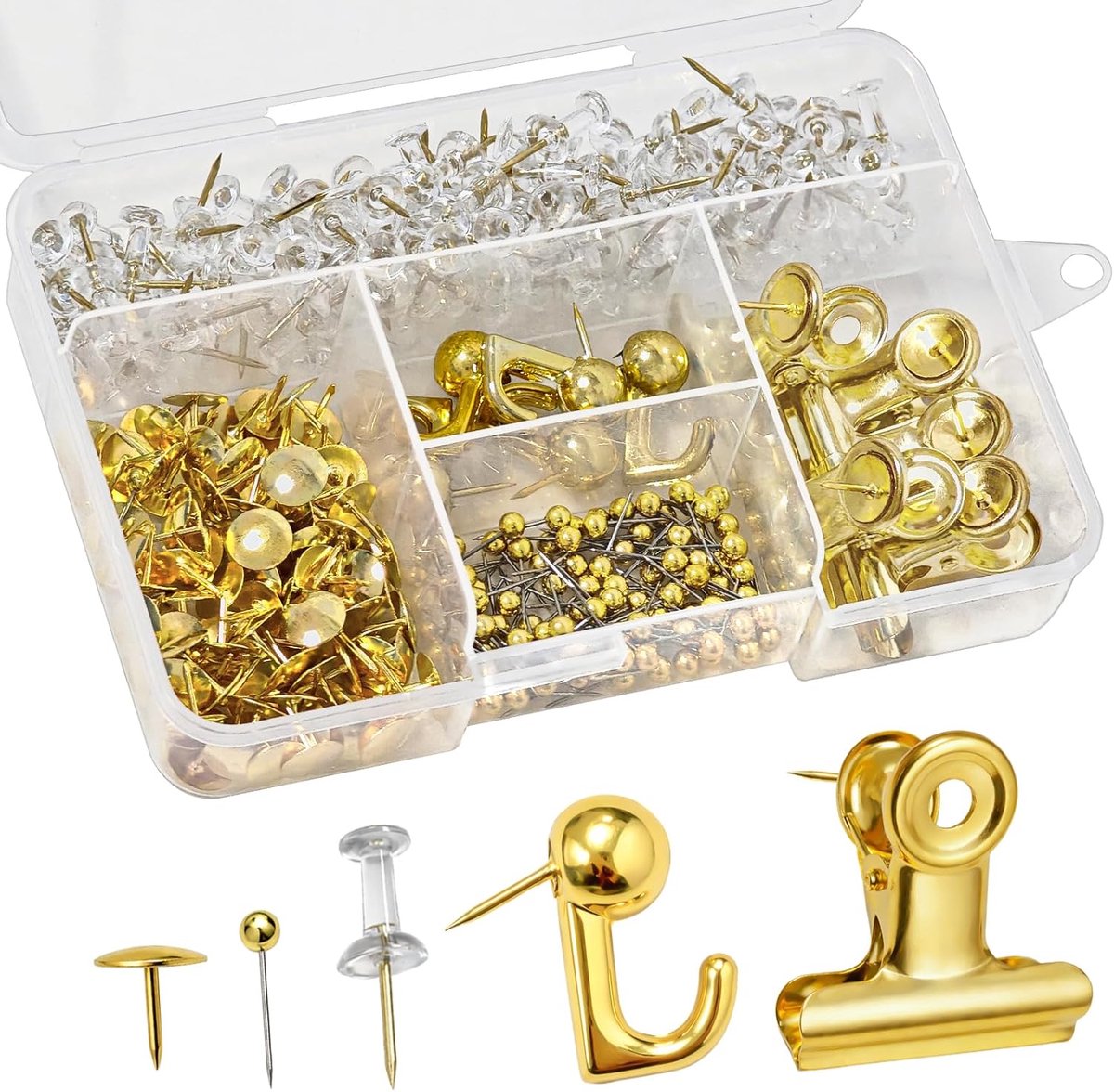 Zwarte scheurpunten (goud) - ShopVlot