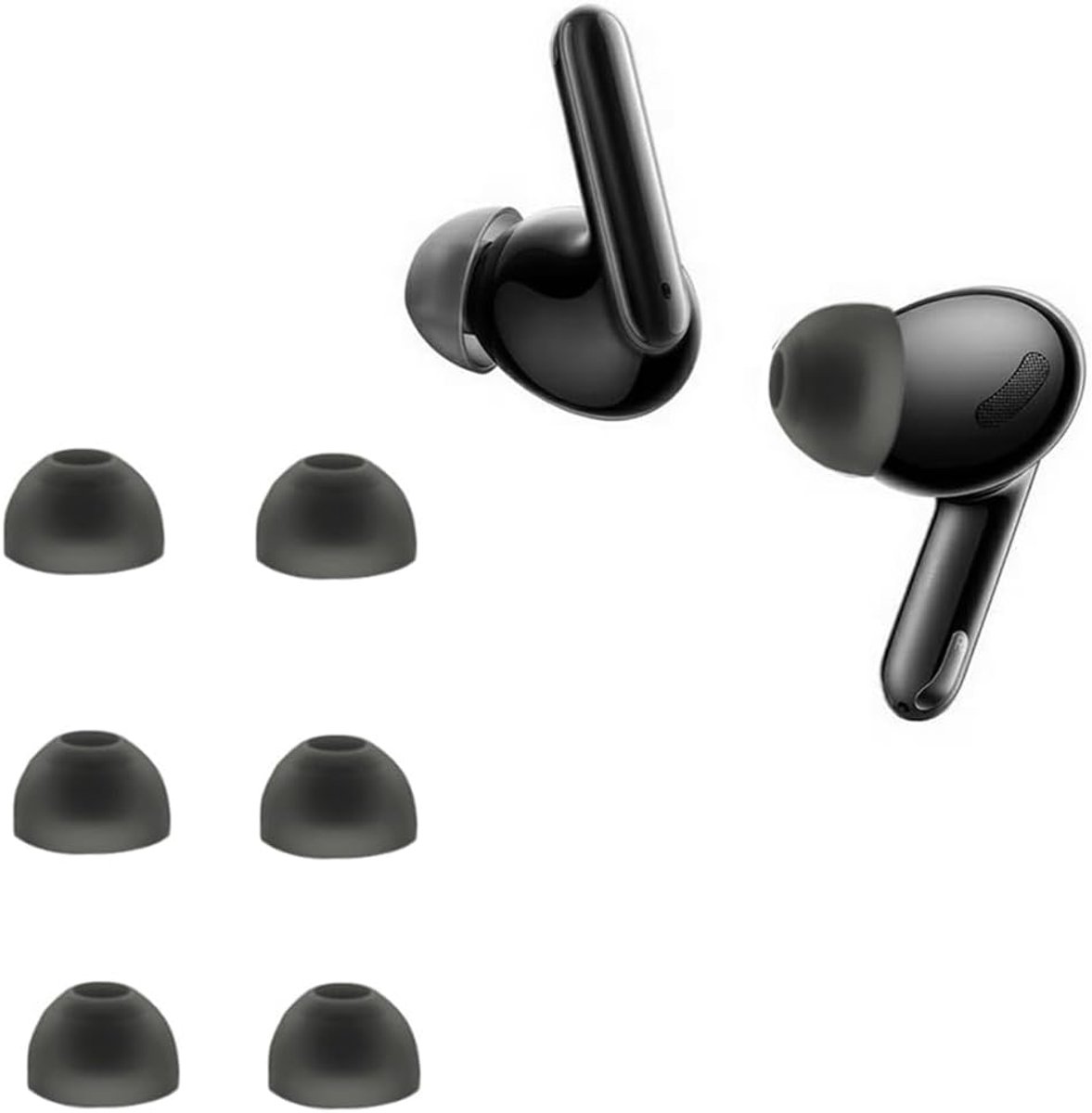 Vervangende Silicone Oordopjes voor Oppo Enco Free2/Enco Free 2i/Enco X - Zacht en Flexibel - Hoog Comfort - ShopVlot