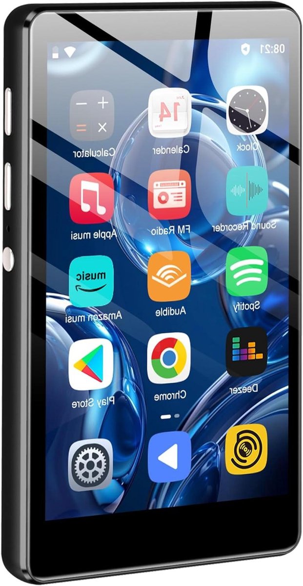 Draagbare Muziekspeler - MP3 speler - Muziek en Video - Android met Wifi - 4 inch Touchscreen - Zwart
