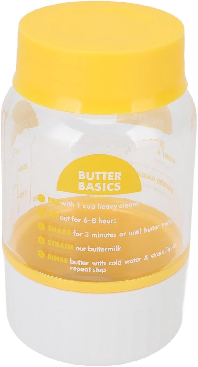 SnelShoppen - Butter Bubble Butter Maker Cup, Plastic Boter Churner, Multifunctionele Boter Maker, Room Scheider voor Keuken Koken en Bakken