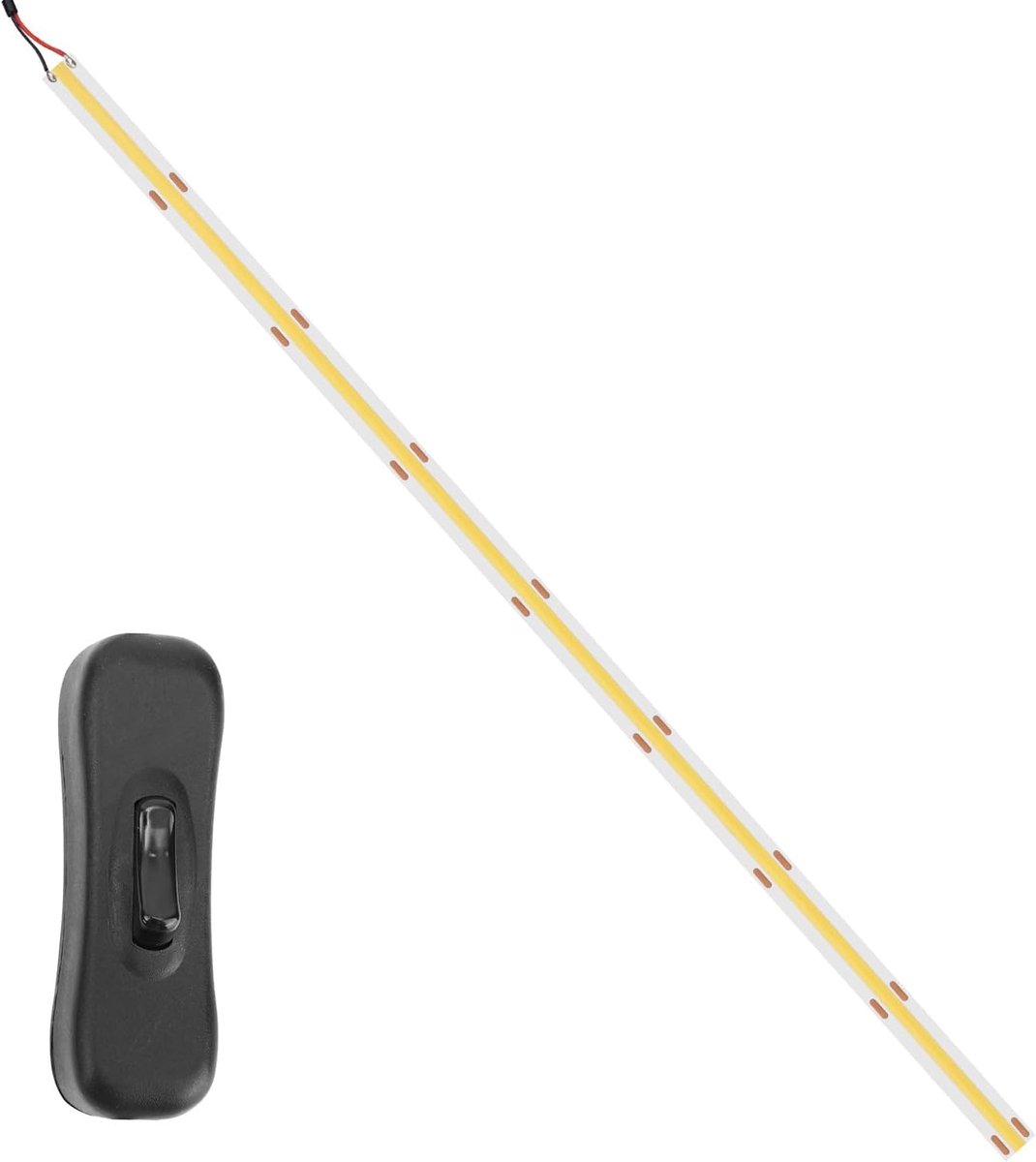 SnelShoppen - COB LED Lichtbalk Set voor 3D Printer Bambulab A1, 24V LED Lichtstrip, Plug and Play, Zelfklevende LED Lichtbalk (Niet Compatibel met A1