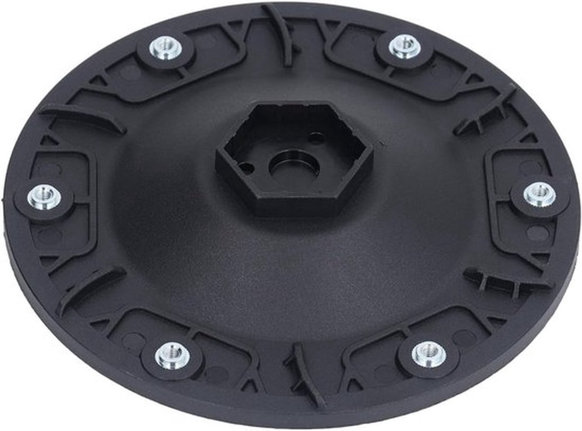 grasmaaier schijf 150mm diameter, 27.2mm dikte, vervangingsplaat voor maaierwielen met M4 schroefdraad