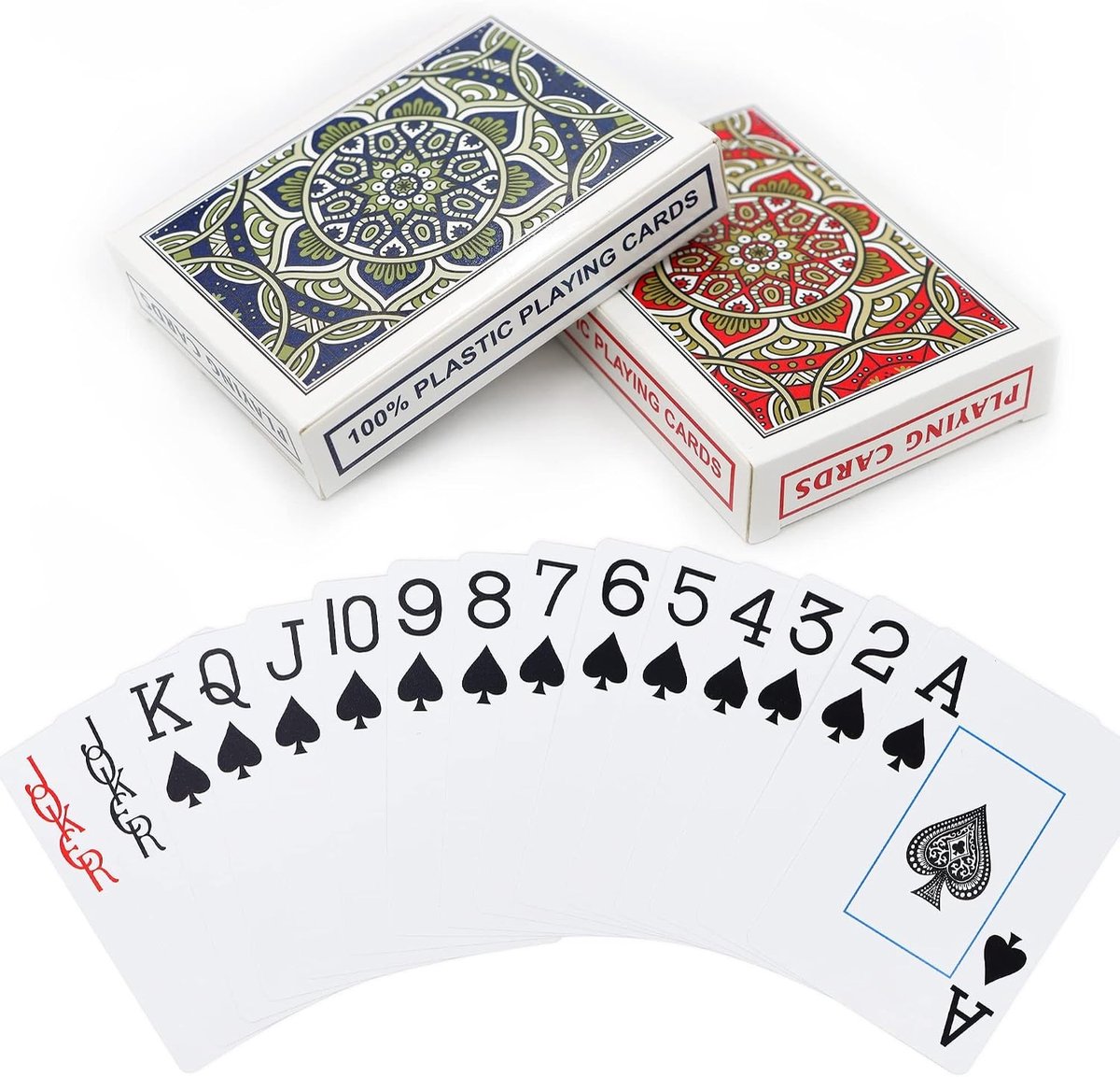 Kunststof Speelkaart - Voor Diverse Spellen