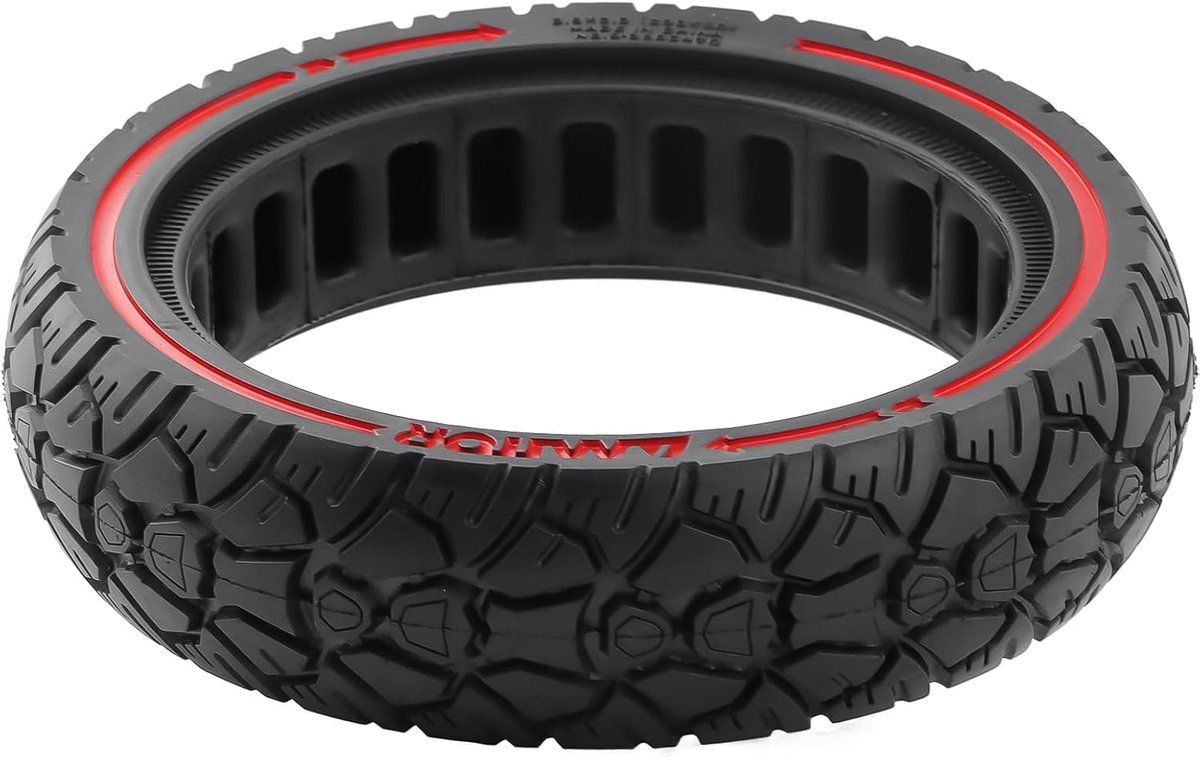 SnelShoppen - 8.5 Inch Vervangingsbanden voor Elektrische Scooters - 230 x 50 mm Massieve Rubberbanden voor Xiaomi M365, Pro, Gotrax XR - Set van 2