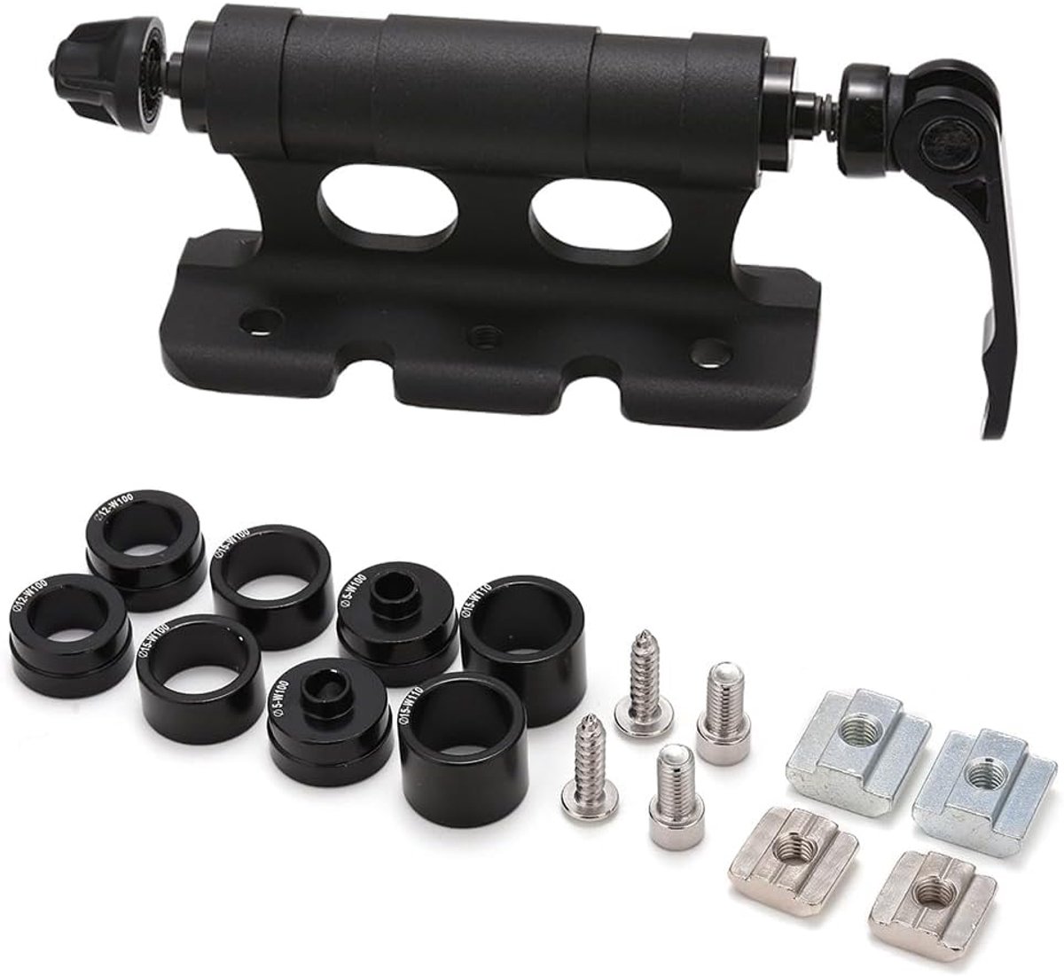 Fietsvorkhouder met Snelsluiting - Adapter 5/12/15x100mm & 15x110mm - Stevige Vorkhouder - ShopVlot
