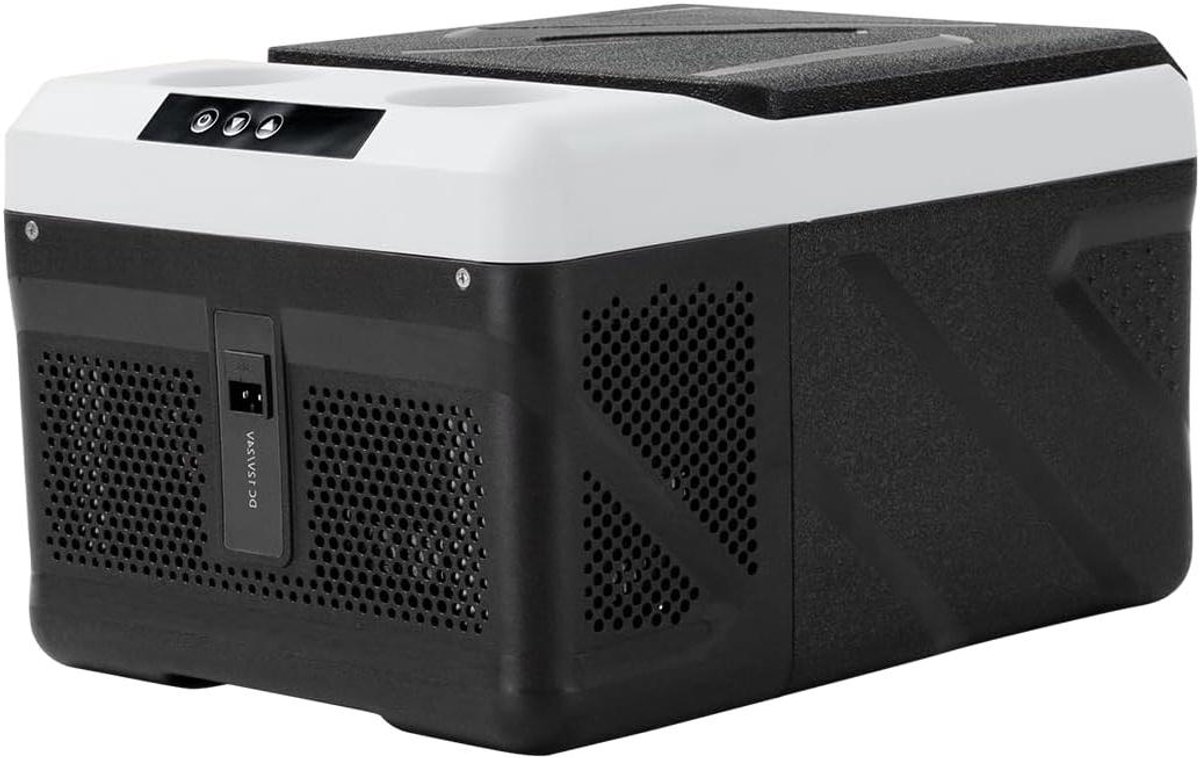 Mini Koelkast - Draagbare Koelbox - Auto Kamperen - Compressor Koeling - 9 Liter - Grijs
