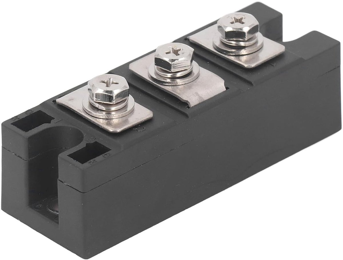 SnelShoppen - Rectifier Diode Module 1600V - Efficiënte Gelijkrichterdiode met Koperplaat Koeling - Volledige Golf Diode Module voor Fotovoltaïsche Sy