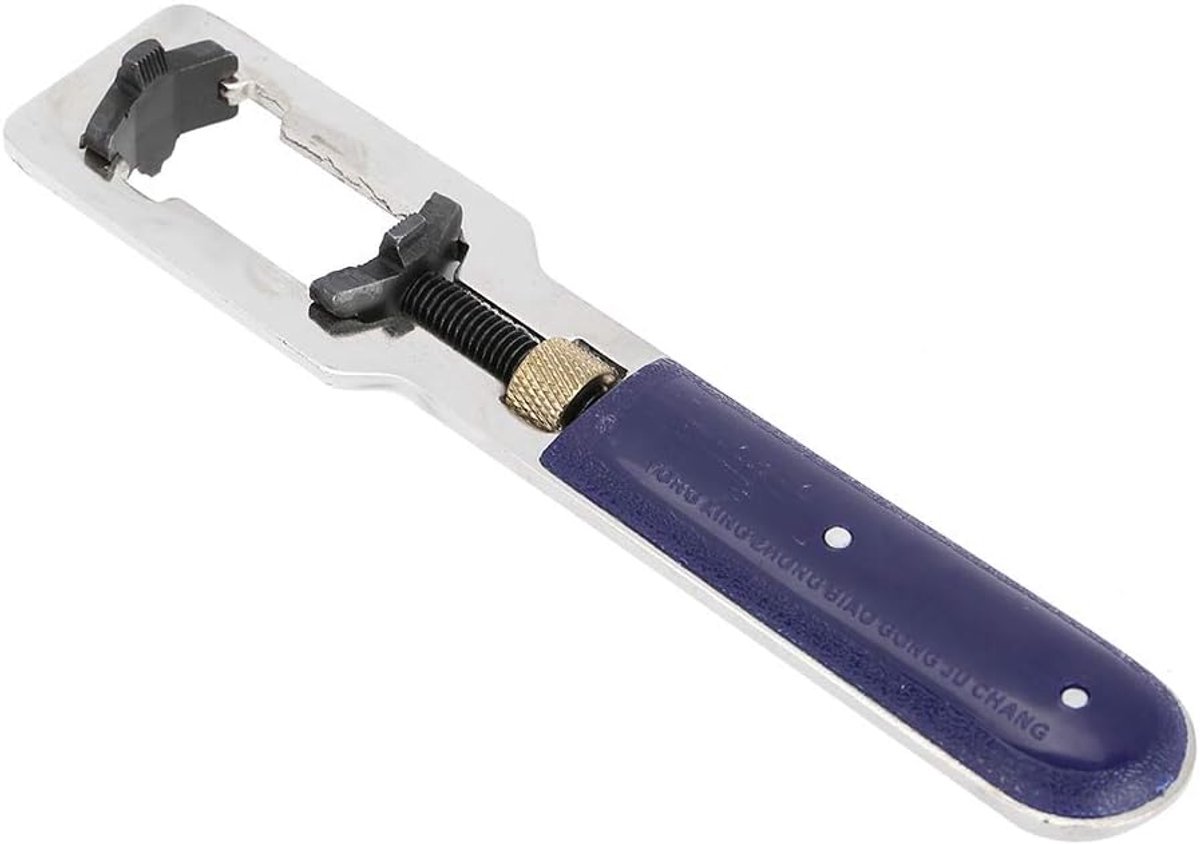 SnelShoppen - Universele Horloge Achterkant Verwijder Tool - Horloge Reparatie Kit met Verstelbare Twee Kaken - Duurzaam en Efficiënt voor Horloge Ond
