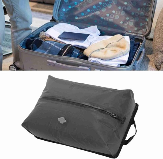 Compressietas - Vacuümzak - Ruimte Besparen - Waterdichte Bescherming - 16L Capaciteit - Grijs — afbeelding 3