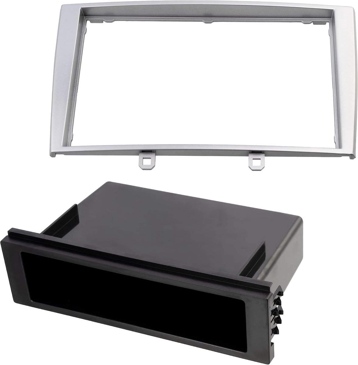 SnelShoppen - Auto Radio Adapter 2 DIN - Frame/Front/Adapter voor Peugeot 308 en 308 SW - Kunststof - Lichtgewicht - Voor Perfecte Installatie