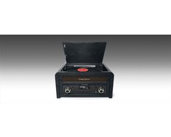 Muse MTB-1150DAB - Vintage muziekcenter met DAB+/FM-radio, CD- en platenspeler en bluetooth