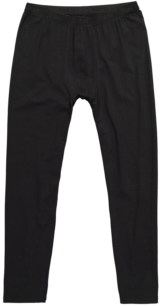 JP 1880 - Heren - Lange onderbroek FLEXNAMIC® loungewear tot 8XL - Zwart - Maat 3XL