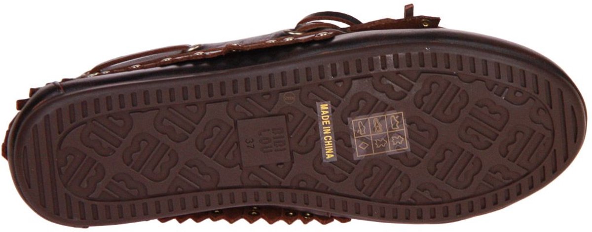 Bibi Lou Aurelie Loafer Mocassins Dames - Instappers - Bruin - Maat 38