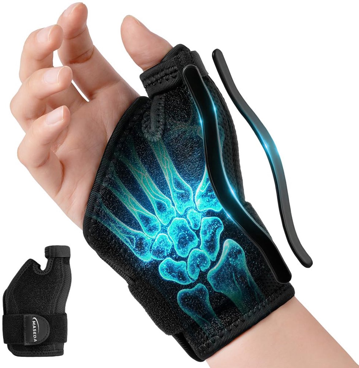 Thumb Splint rechterhand - verstelbare duim stabilisator - ademend materiaal - ondersteuning bij tendinitis - ShopVlot