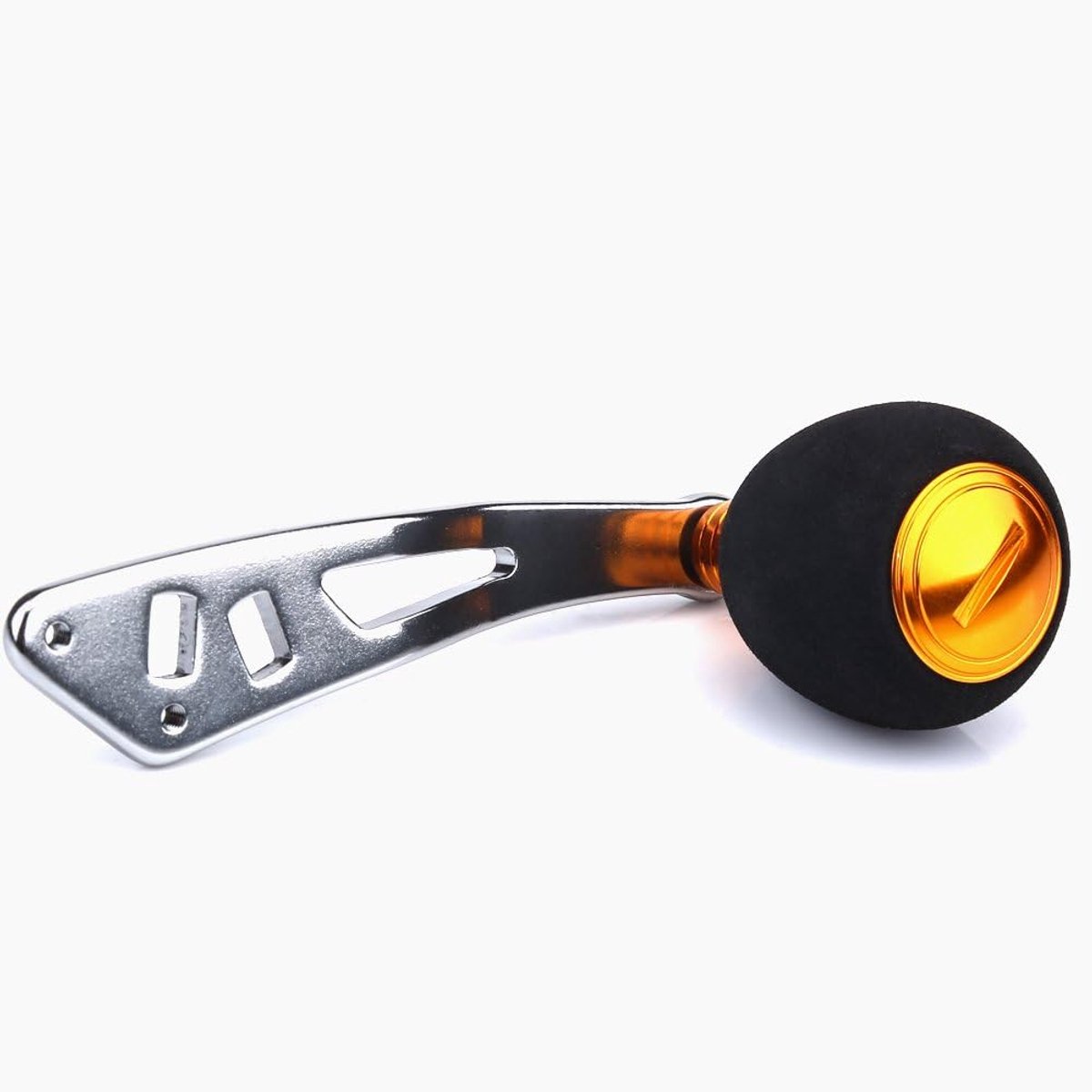 SnelShoppen - Aluminium Hengel Handvat met EVA Knop, Stevig en Lichtgewicht, Universeel voor Vissers, Crank Arm voor Hengels (1#)
