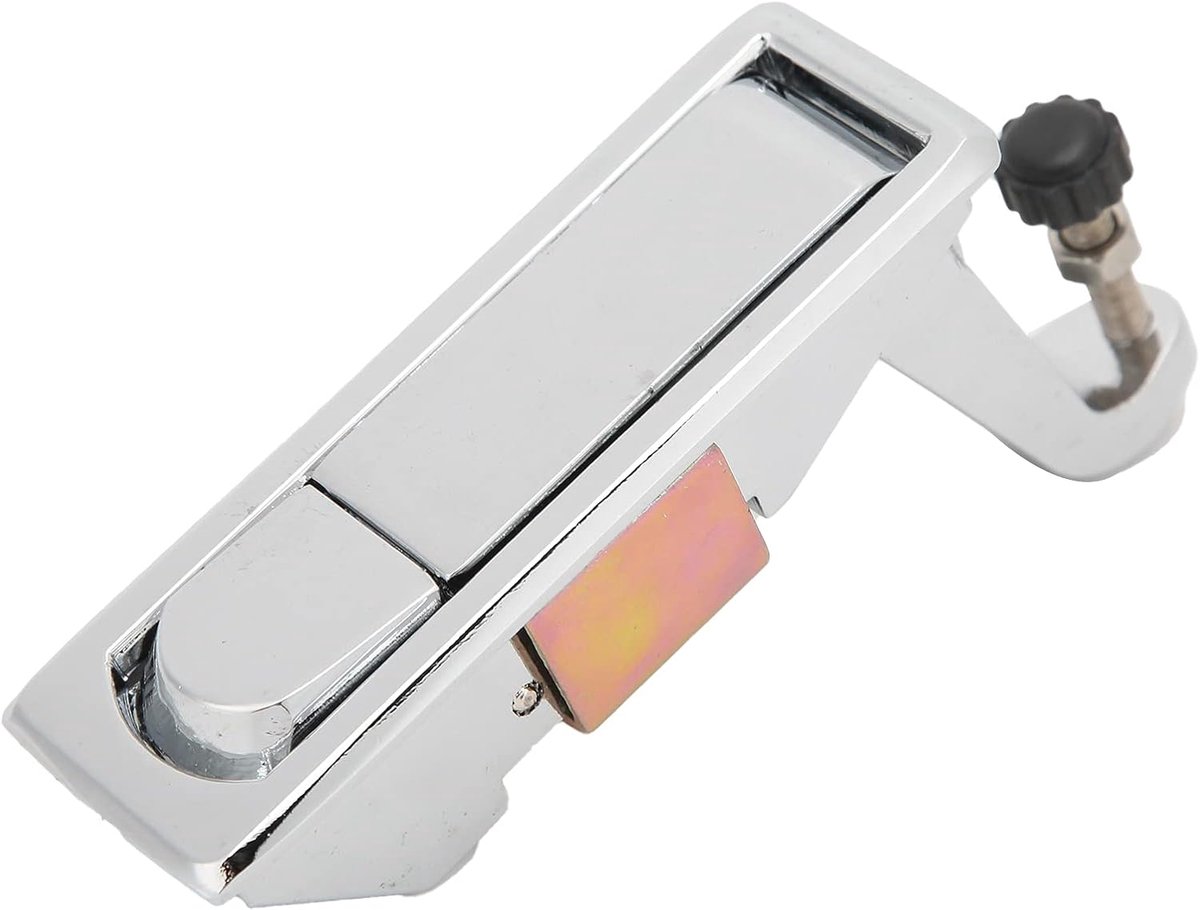 SnelShoppen - Puller Lock, Frictiecompressieslot voor Scheepskast, RV Trailer Koffer, Sleutelkast, Vergrendelingstoestel, Zilver, Eenvoudig te Install