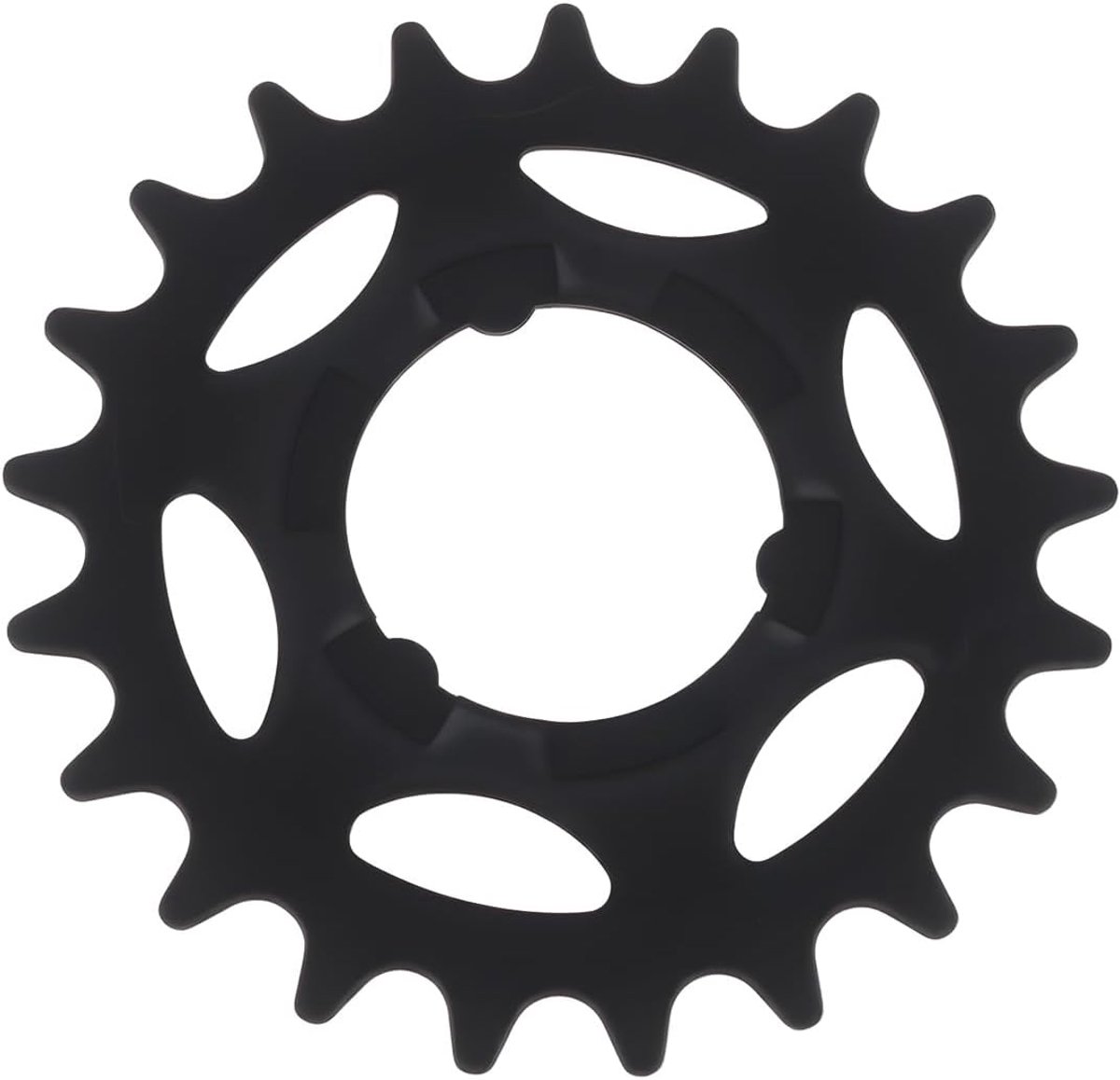 SnelShoppen - Fietsen Achterwiel Interne Versnellingnaaf Vrijloop 21T Geschikt voor Shimano Nexus en Alfine, 1/8" of 3/32" Kettingen, 90mm Buiten Diam