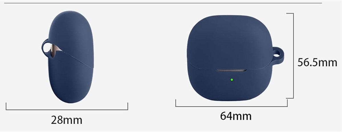 SnelShoppen - GIOPUEY Hoesjes Voor Xiaomi Buds 6, Silicone Beschermhoes, Lichtgewicht, Schokbestendig, Draagbaar - Geel