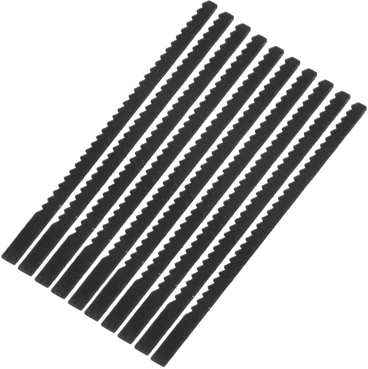 SnelShoppen - 10 Stuks Houten Zaagbladen Mini Jigsaw Voor PVC Kunststof, Aluminium en Staal - Micro Lathes Accessoire - Perfect Voor Hobby en Klussen