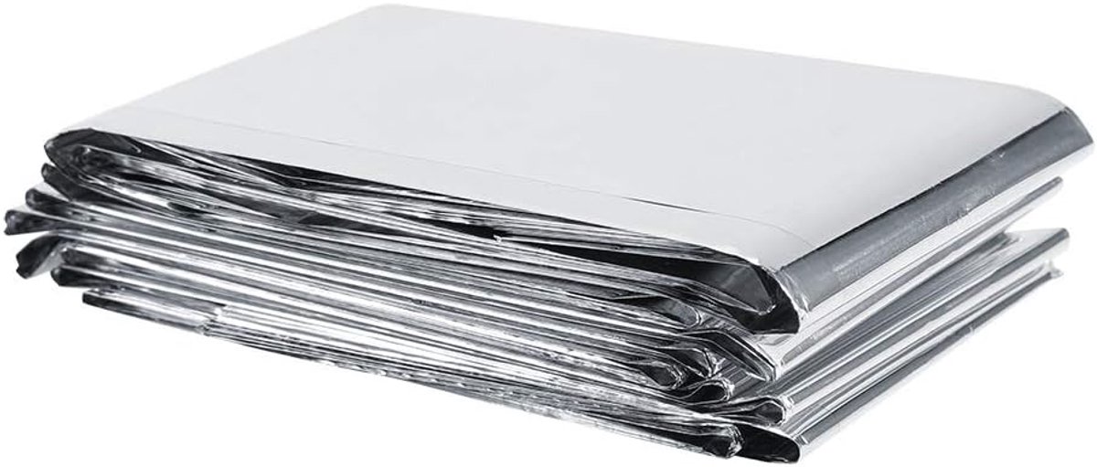 SnelShoppen - 210x120CM Reflecterende Film voor Kassen en Tuinplanten - Milieuvriendelijk PETP Materiaal - Zilver - Verhoog Groei met Optimale Lichtre