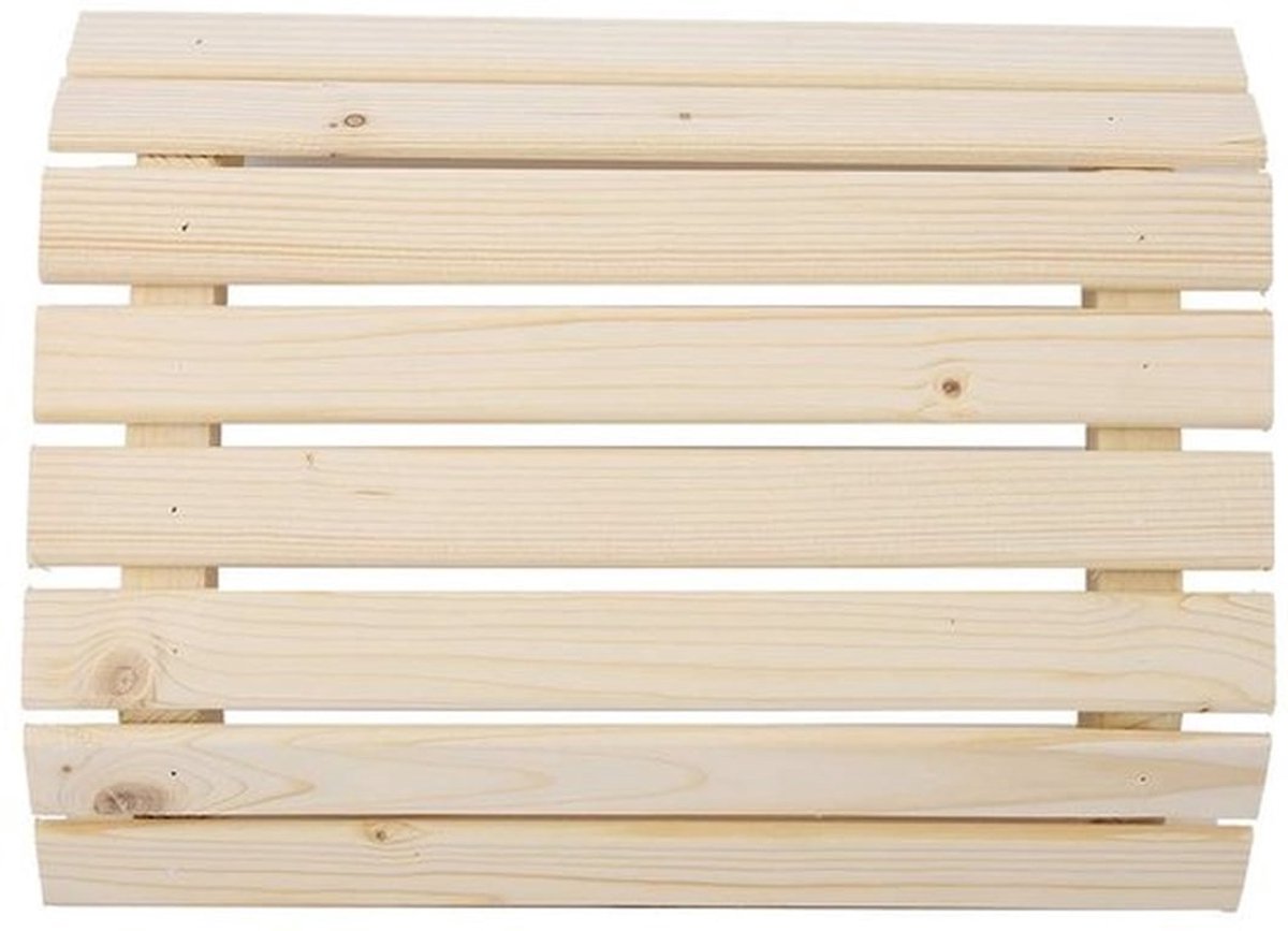 Lampenkap - Houten lampenkap - Ideaal voor sauna - 30 cm lang - Explosieveilig - Sauna-accessoires - Geschikt voor hoge temperaturen