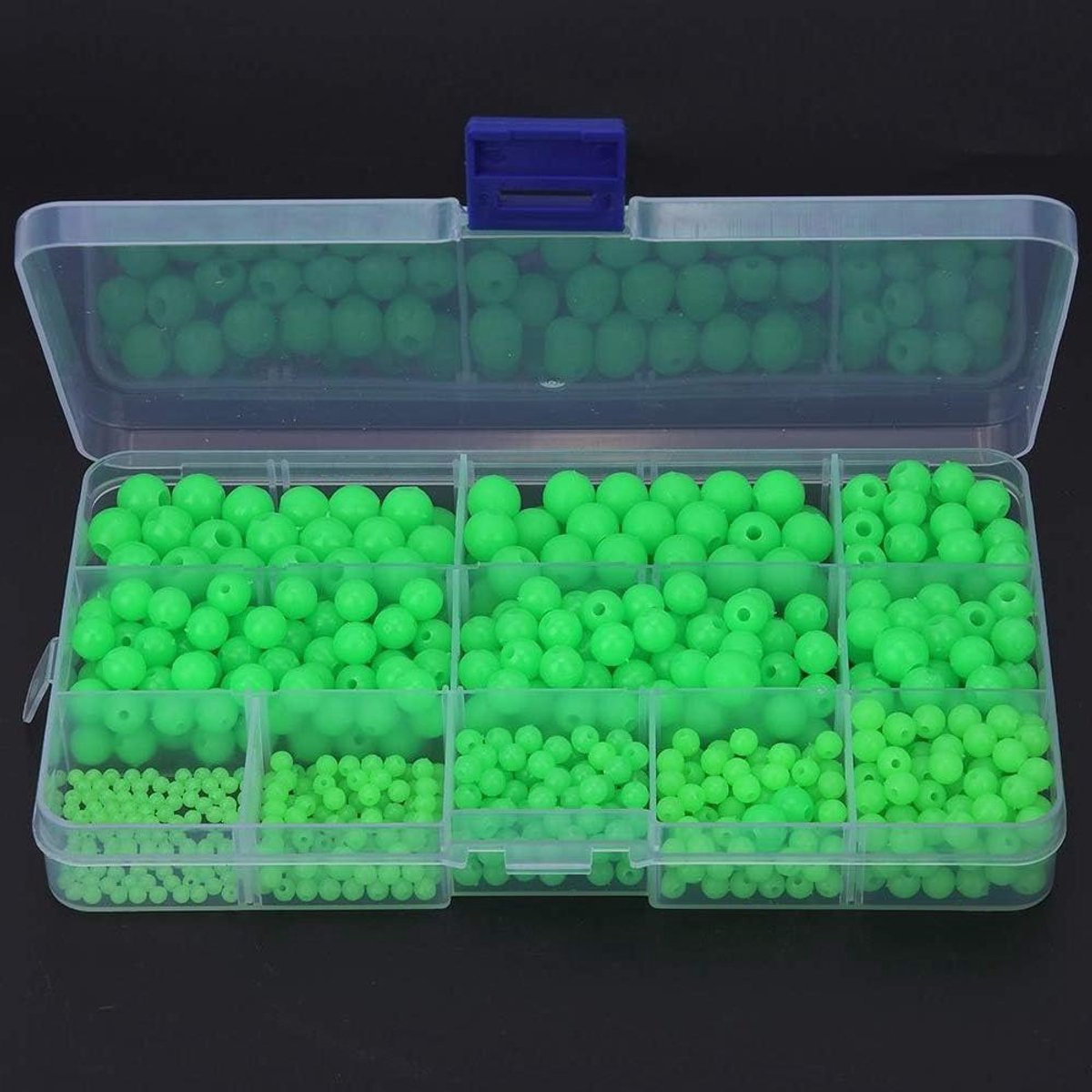 Visaccessoires Set - Vis kralen - Vissen - Lichtgevende Effecten - 820 Stuks - Gekleurd