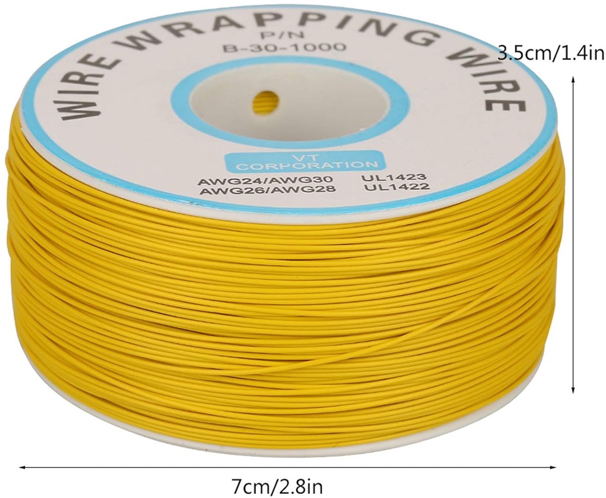 SnelShoppen - 30AWG Elektrische Kabelset 0.25 M² Tinned Copper Draad met Siliconen Isolatie 5 Kleuren Gevlochten Koperdraden voor Elektronisch Gebruik