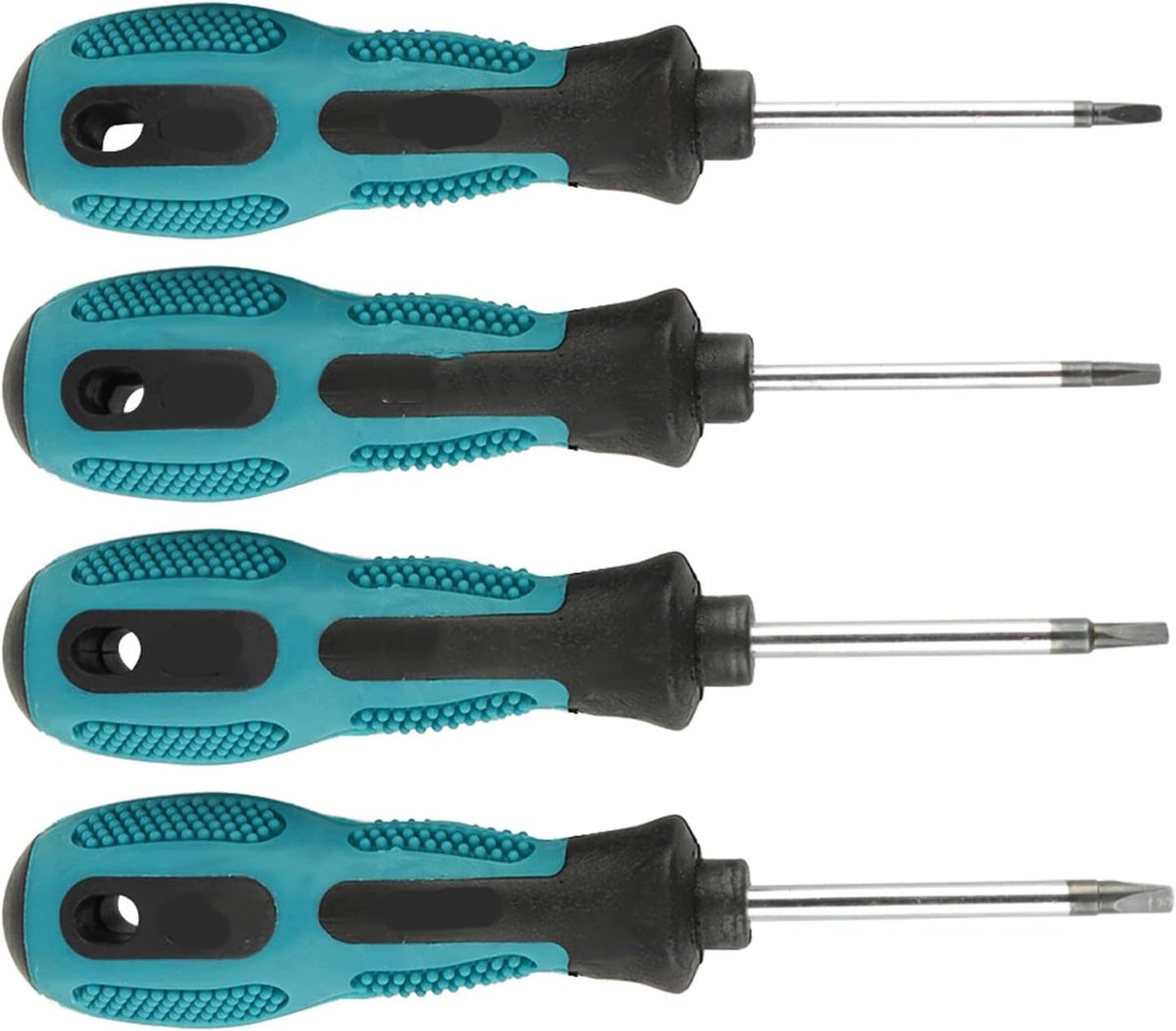 SnelShoppen - Schroevendraaier Set met Driehoekige Kop, Magnetische Driehoekige Schroevendraaier Bits, 4-Delige Veiligheids Schroevendraaier Set voor